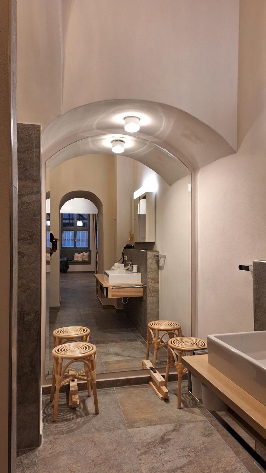 Stadtpalais Merkur-Apartment Maximal 2 Personen バウツェン エクステリア 写真